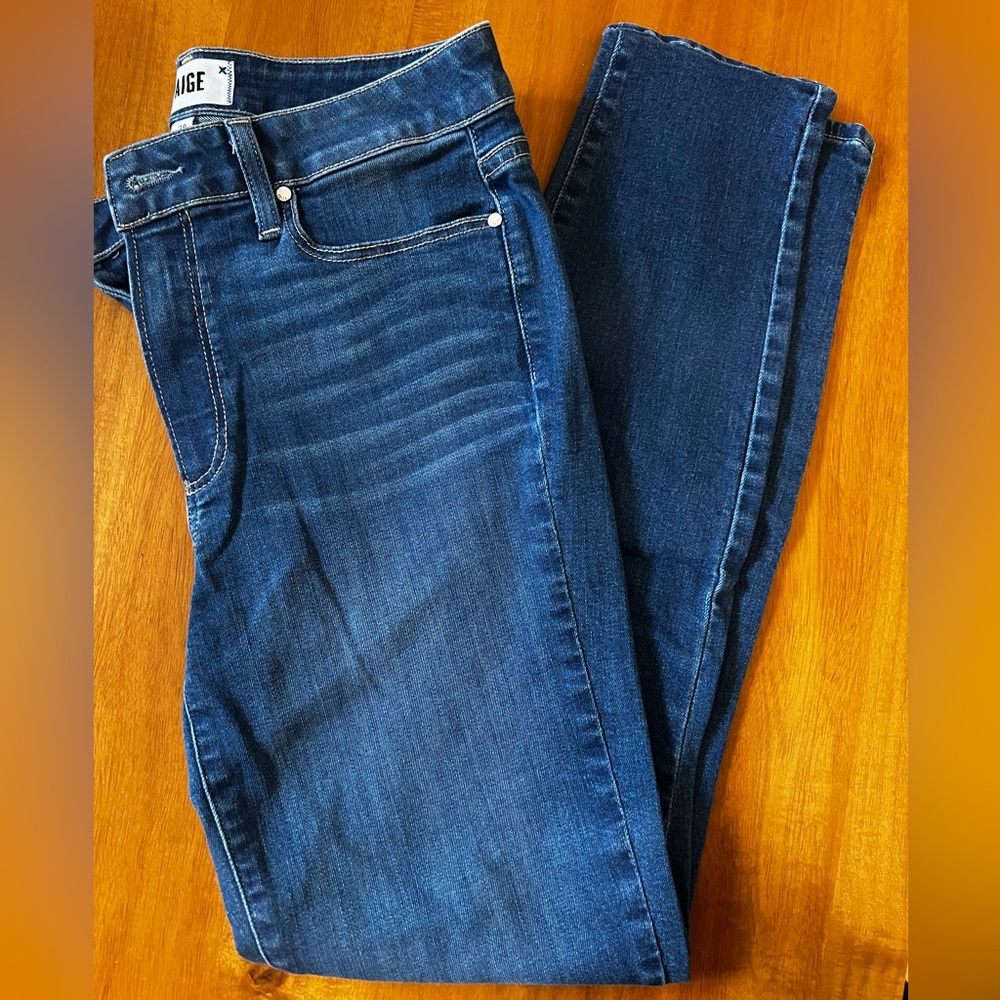 PAIGE Hoxton Ankle High-rise Ultra Skinny Jean in Forever